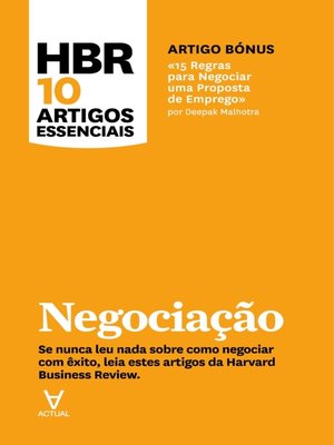 cover image of Negociação